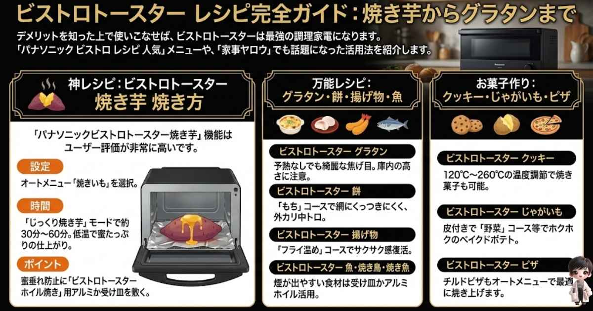 ビストロトースター レシピ完全ガイド